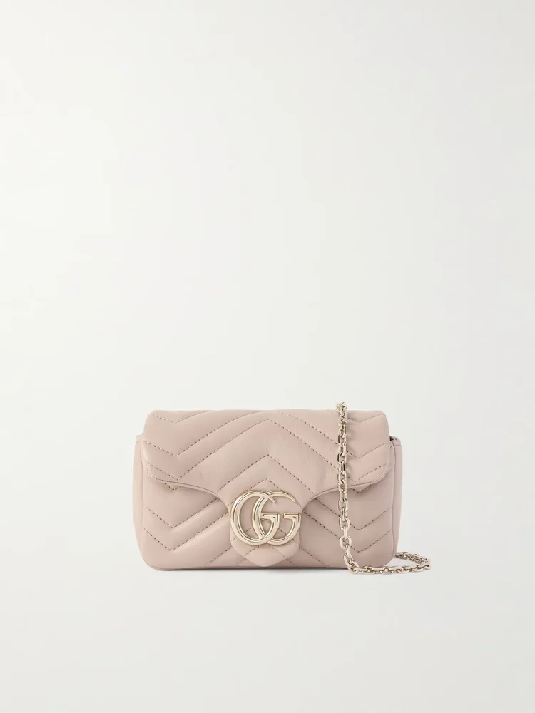 GG Marmont mini matelassé leather shoulder bag