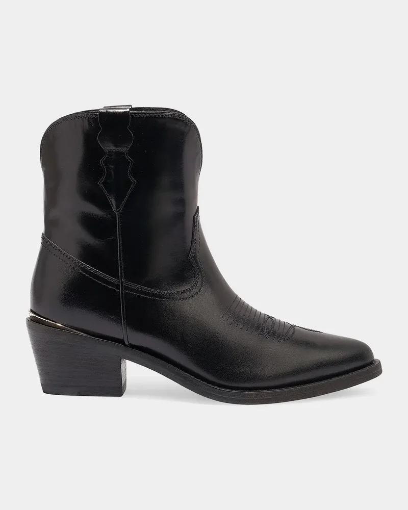 Julia 55MM Leather Ankle Boots