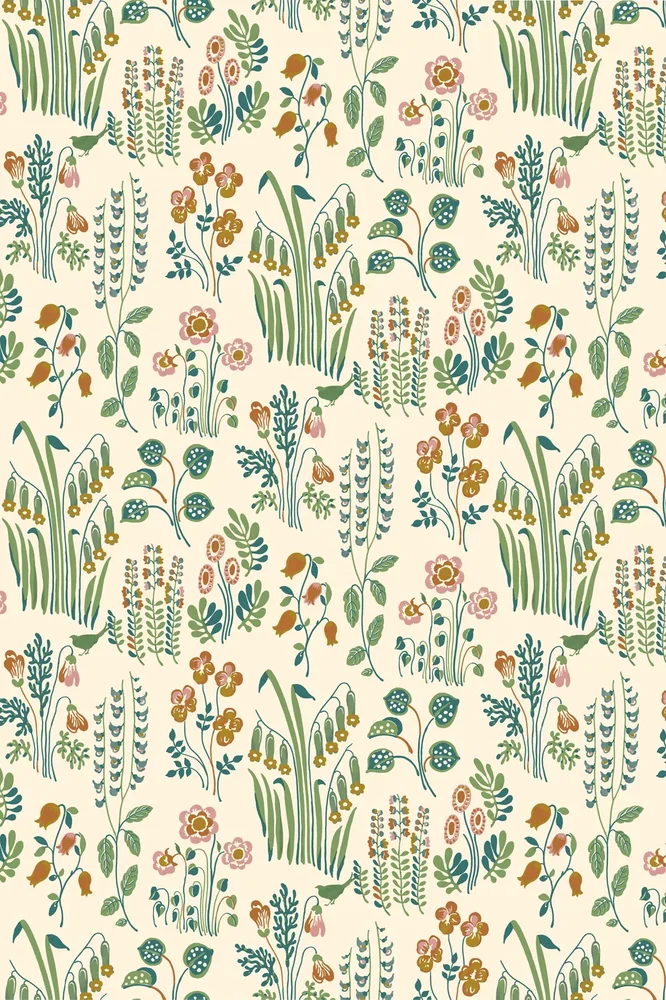 Tallulah Belle Multi Peel and Stick Wallpaper