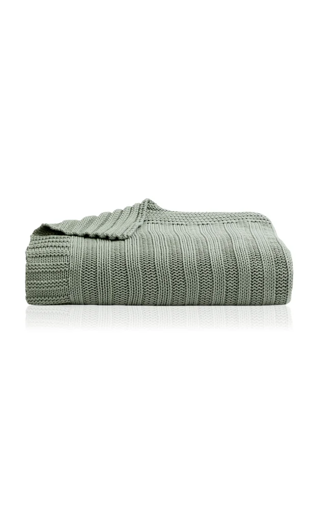 Cambridge Knitted Throw