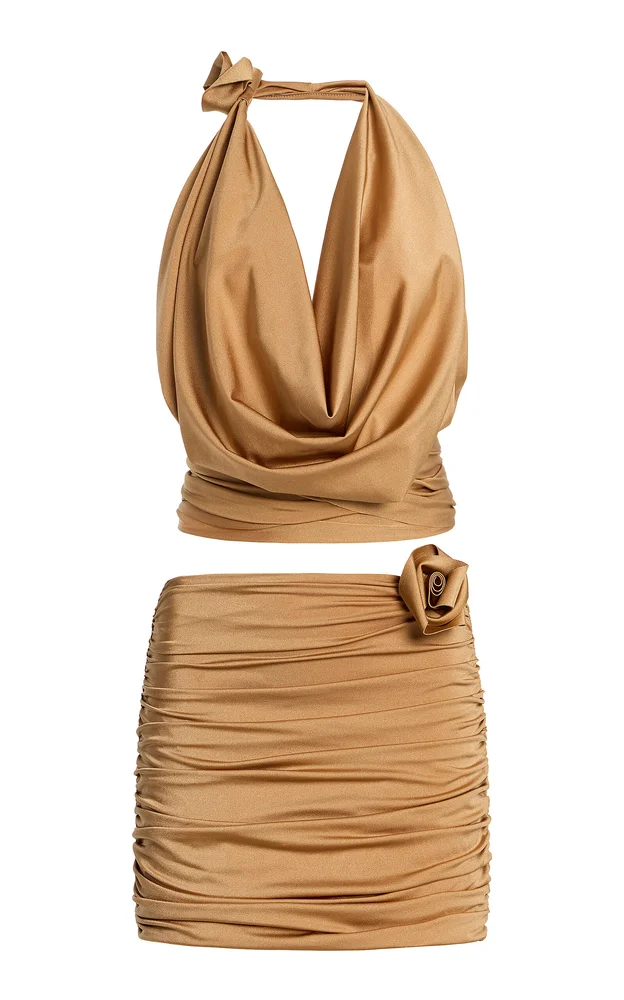 Exclusive La Isla Corallo Jersey Skirt Set