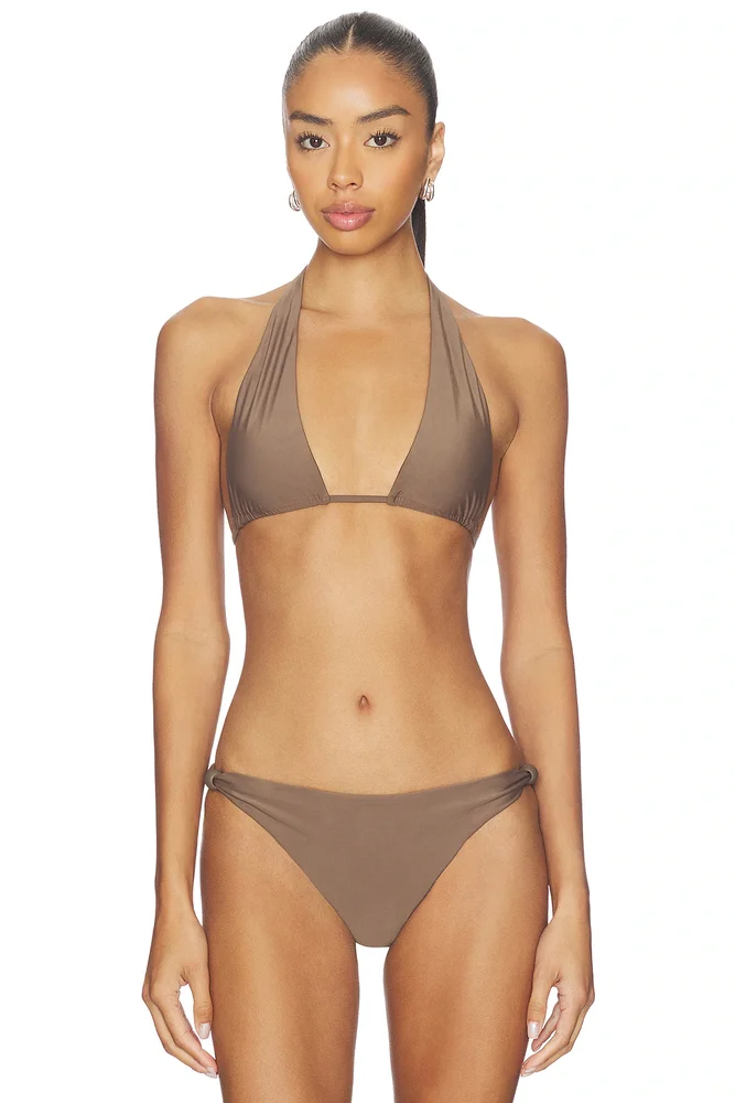 Amado Halter Triangle Bikini Top