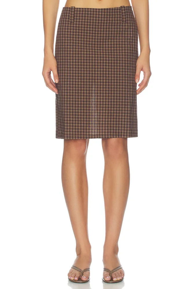 Play On Midi Skirt