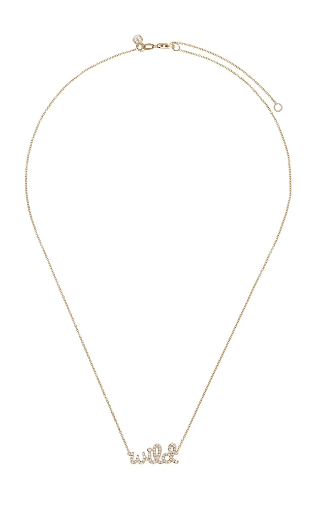 14K Gold, Diamond Necklace