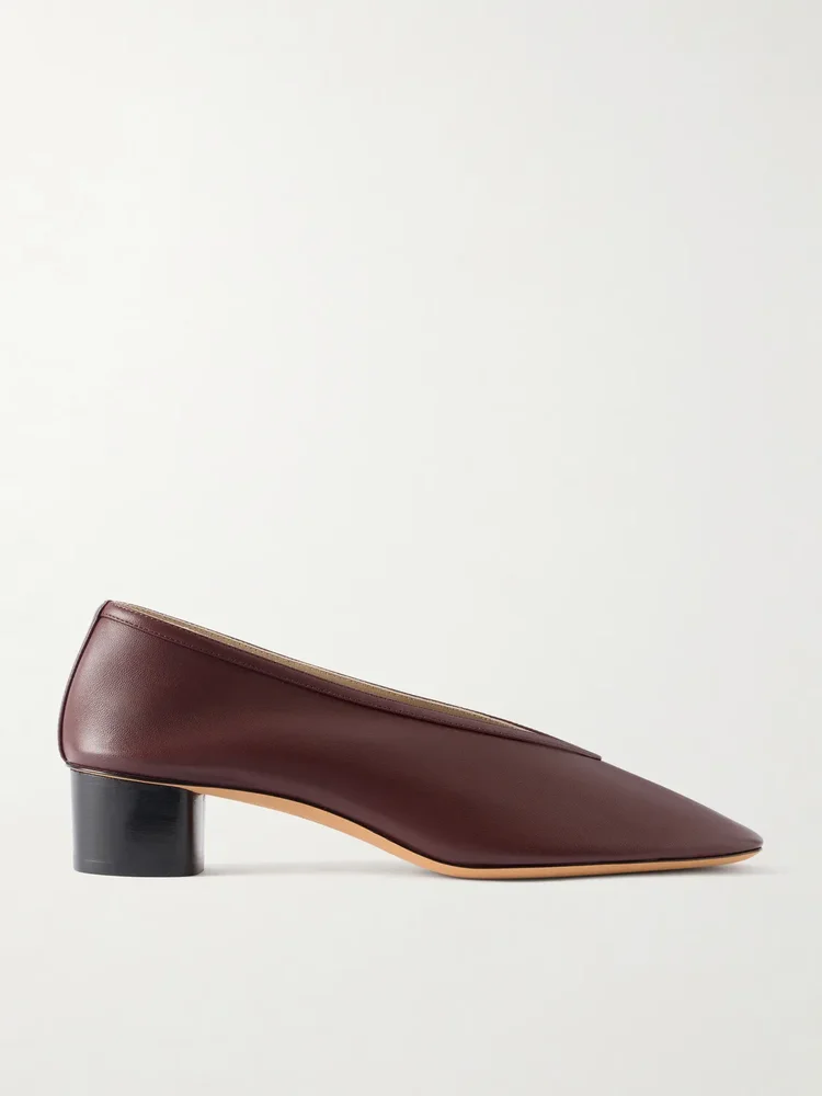 Luna 30 leather pumps