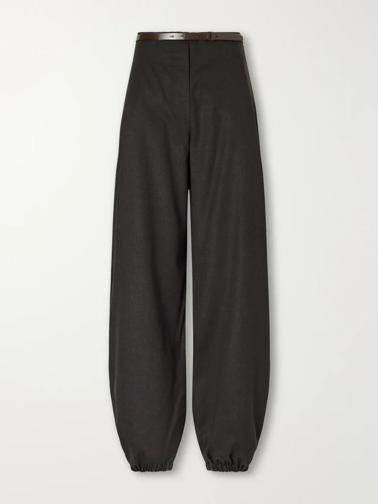 Pergola wool-blend tapered pants