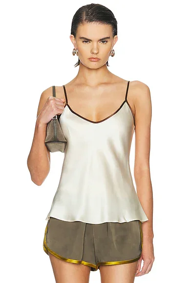 Silk Bias Cami Top