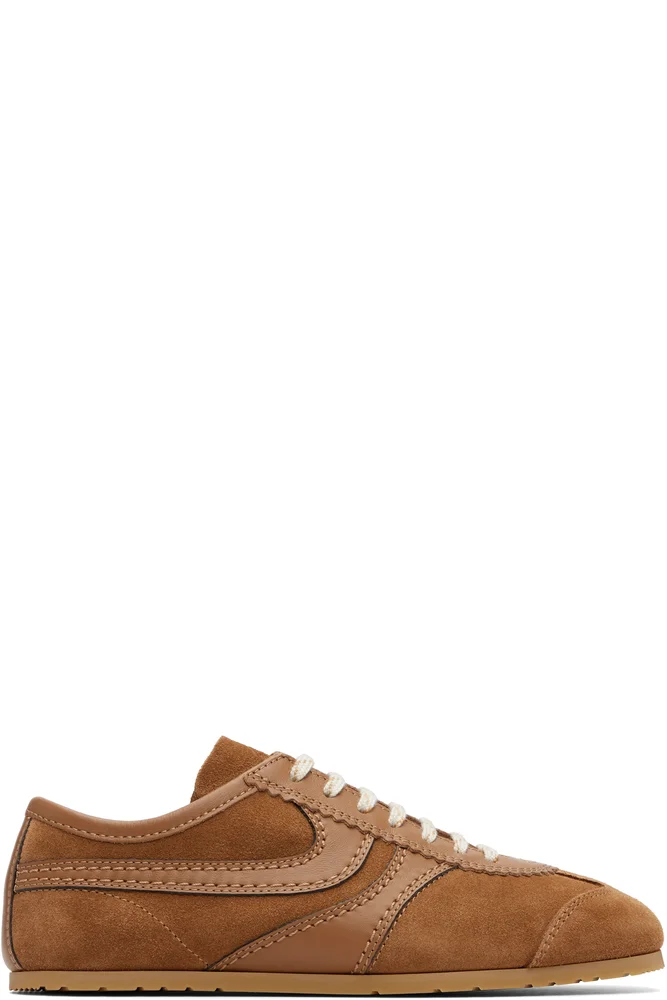 Tan Suede Sneakers