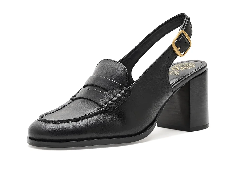 Grinie High Heel Slingback Loafers