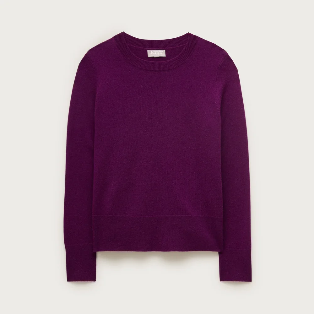 Cashmere classic-fit crewneck sweater