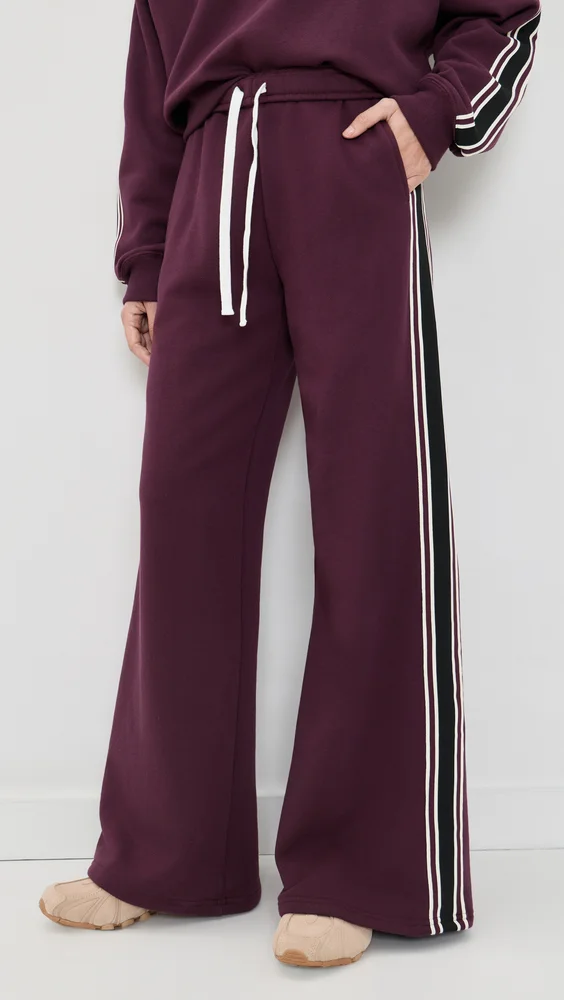 Dallas French Terry Wide Leg Sweatpants