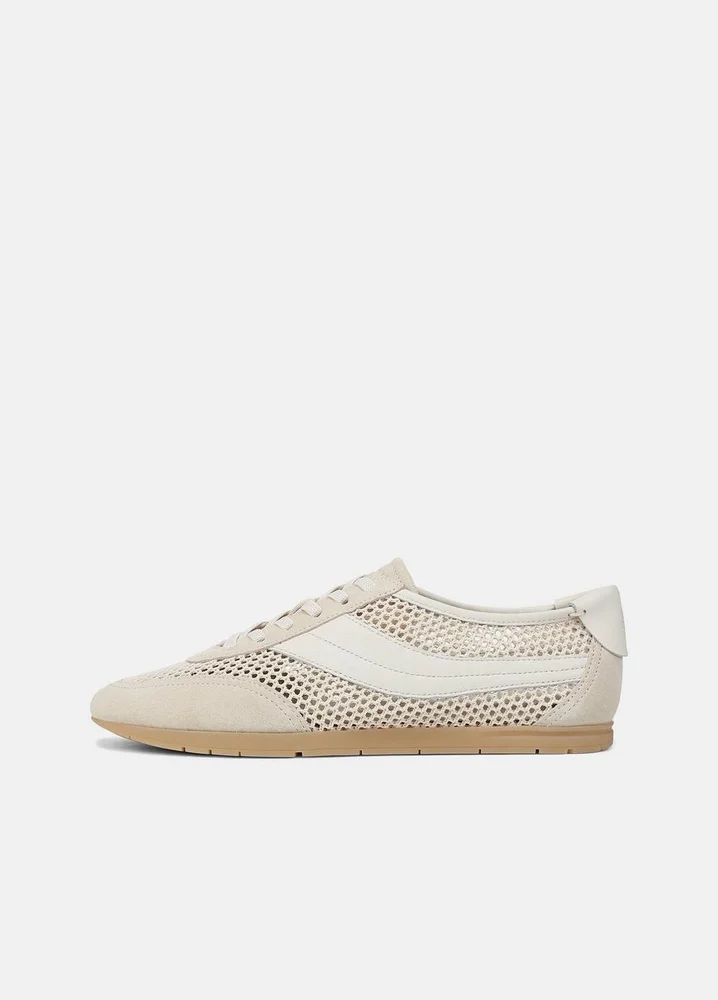 LA Suede & Netting Slip-On Runner Sneaker