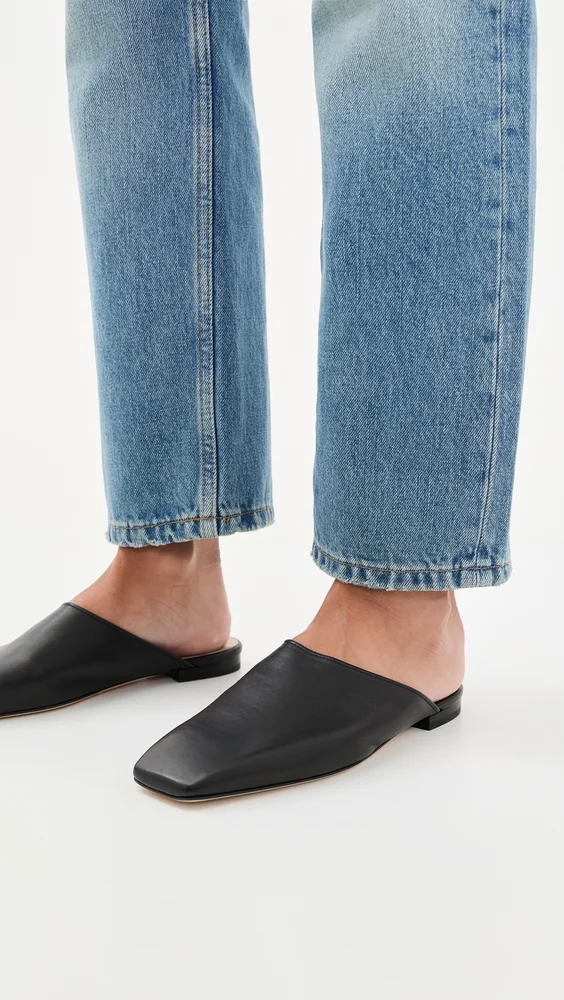 Leather Miller Mules
