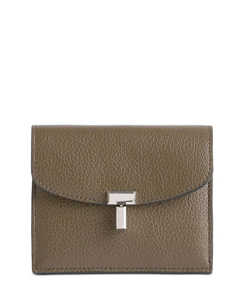 Pebbled Leather Card Holder
