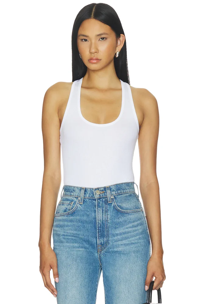 Luxe Rib Racerback Bodysuit