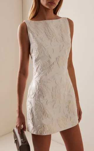 Mimi Jacquard Mini Dress