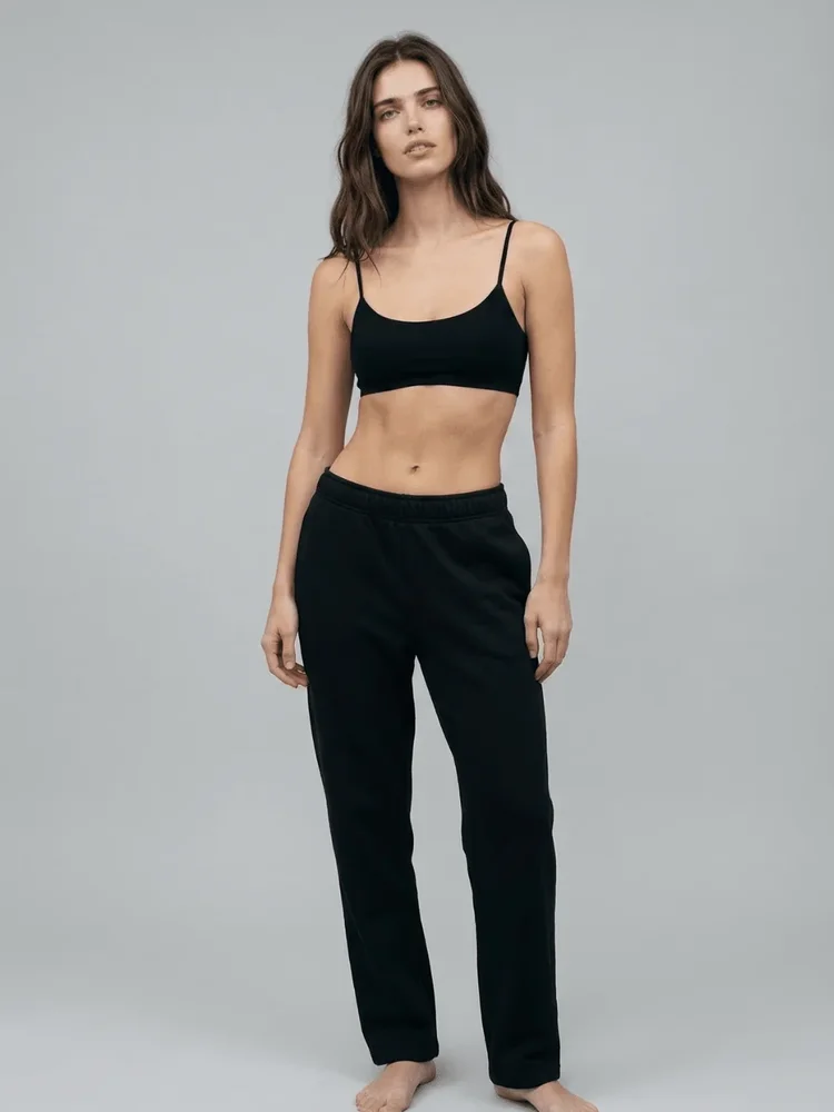 Straight Leg Sweatpants