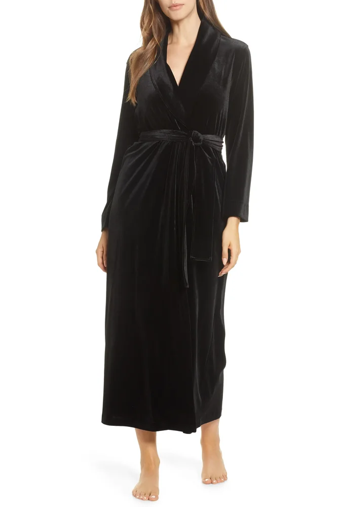 Natalie Velvet Robe