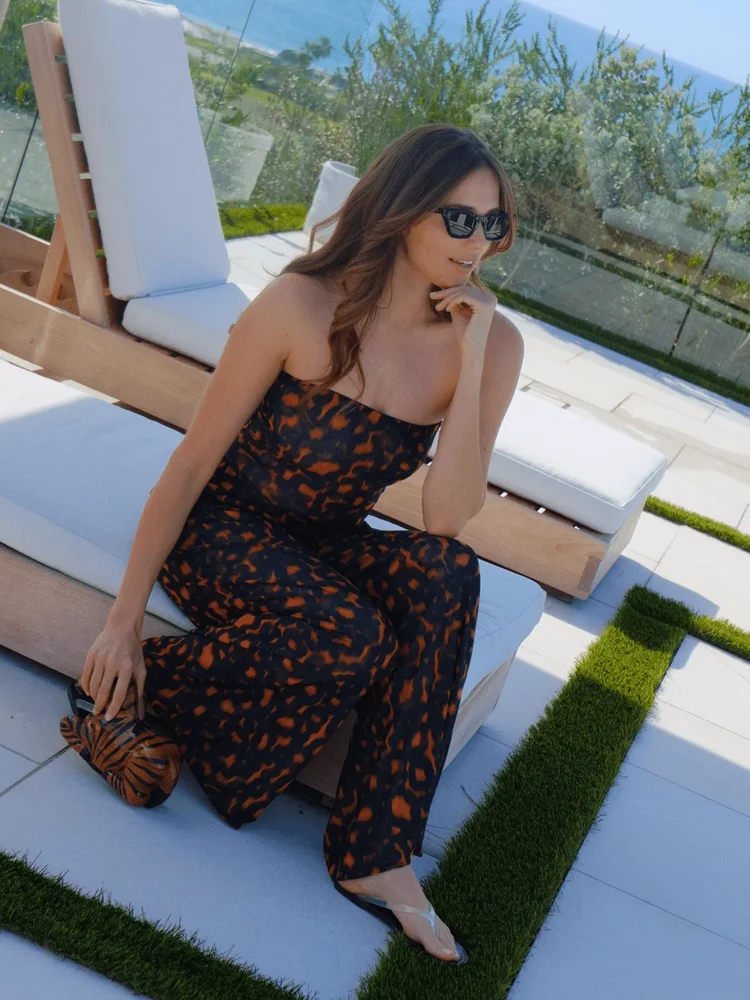 SEBY PANT - SOLSTICE LEOPARD