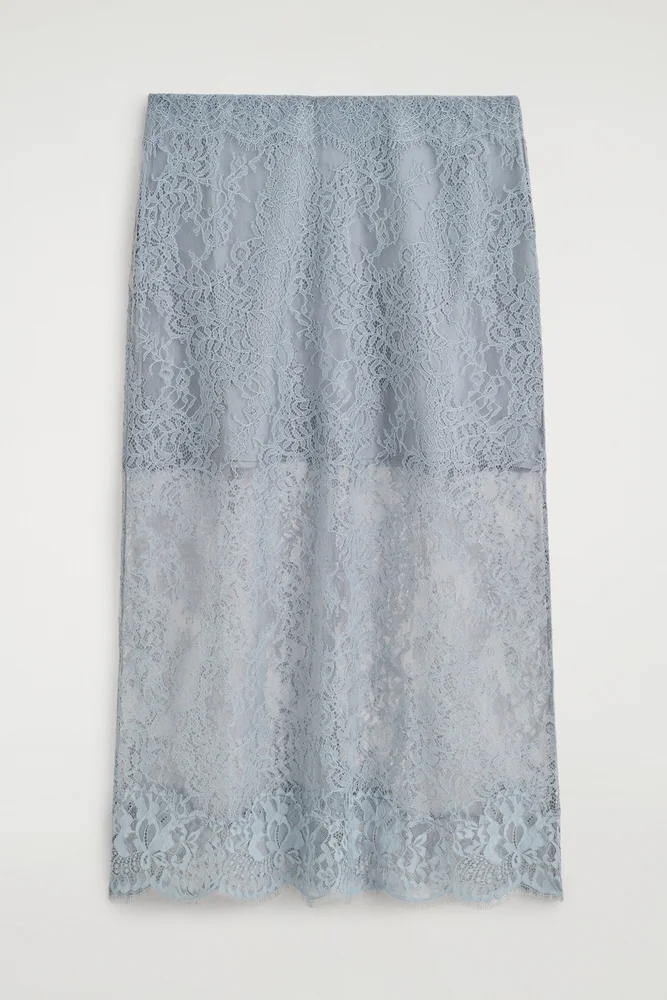 Lace Midi Skirt