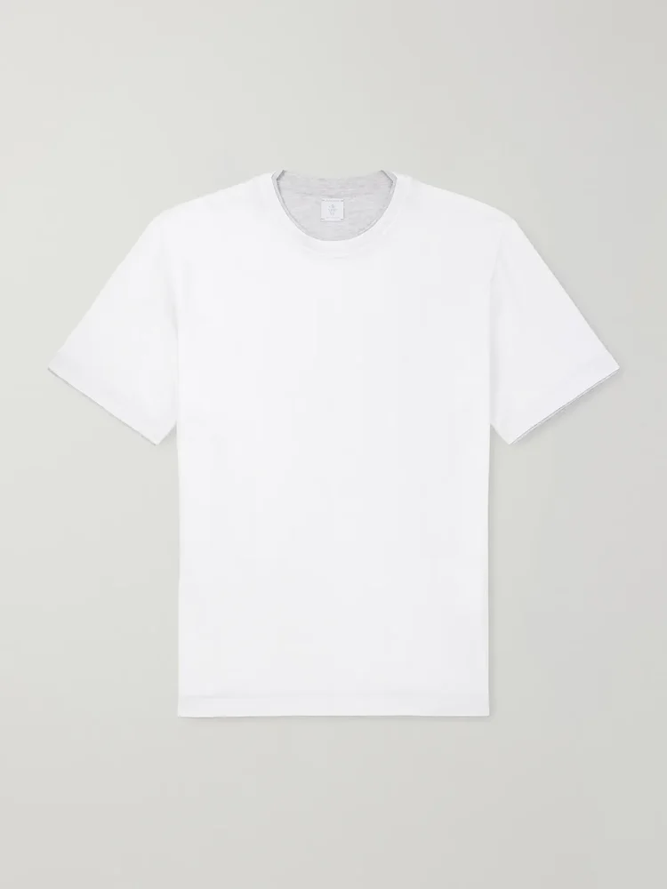 Giza Cotton-Jersey T-Shirt