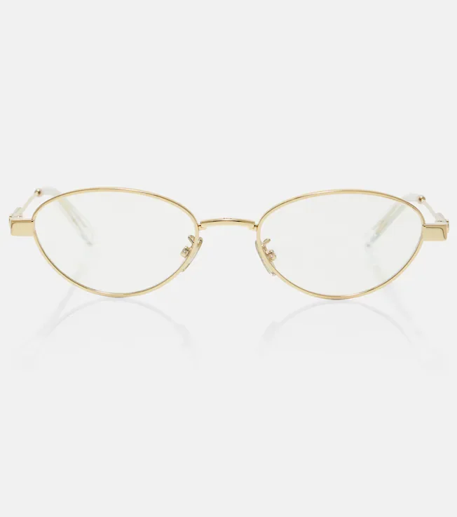 DiorCannageO B3U oval glasses