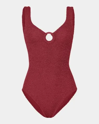 Celine O-Ring One-Piece Swimsuit