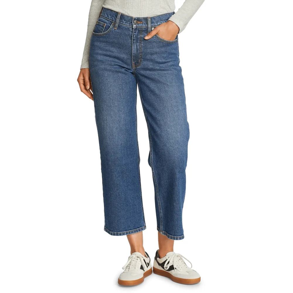 Women's Authentic Everyday High-Rise Cropped Jeans