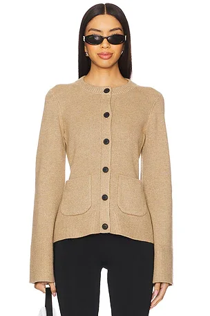 Aeron Cardigan - Claret