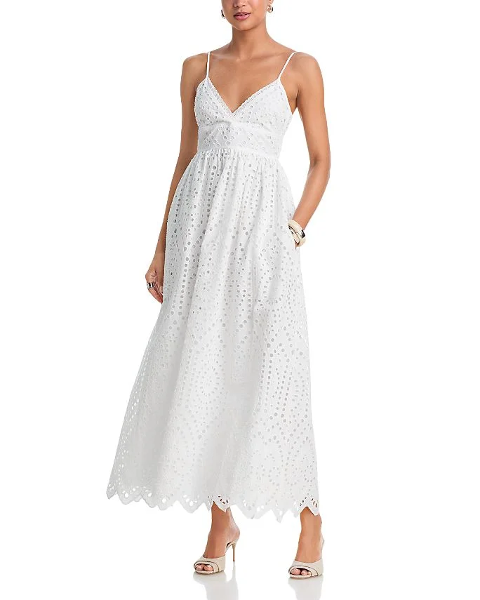 Trini Eyelet Maxi Dress