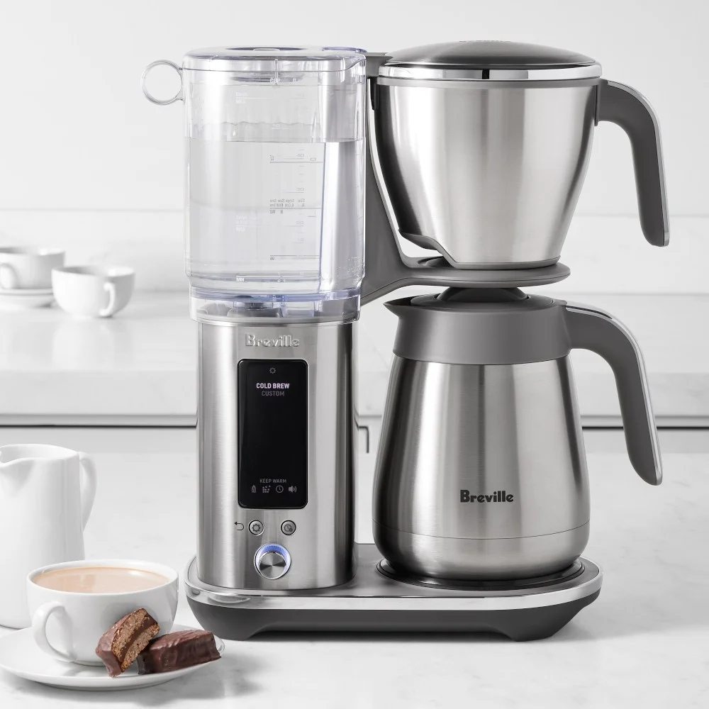 Breville Luxe Brewer Drip Coffee Maker with Thermal Carafe, 12-Cup