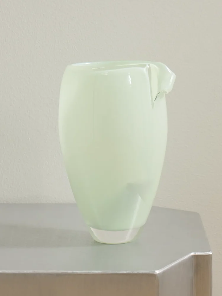 Medium recycled-glass vase