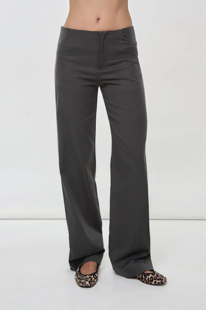 Twiggy Travel Trousers, Steel