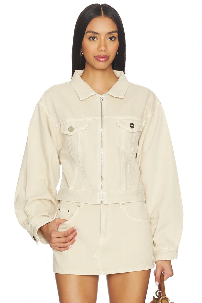 PEARL POWER JACKET DENIM