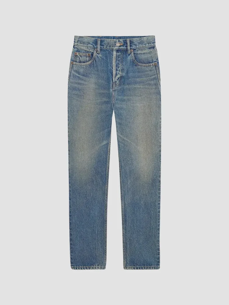90's Cropped Denim Jeans