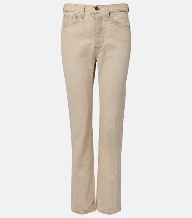 Finley cropped straight jeans