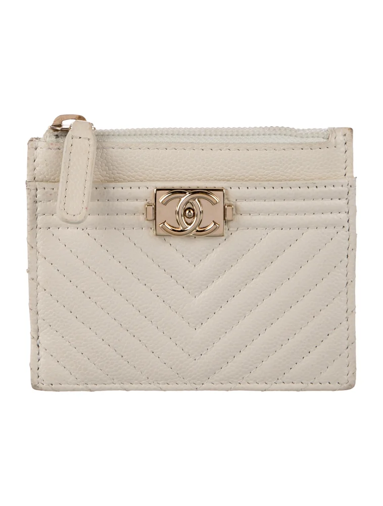 2021 Interlocking CC Logo Card Holder