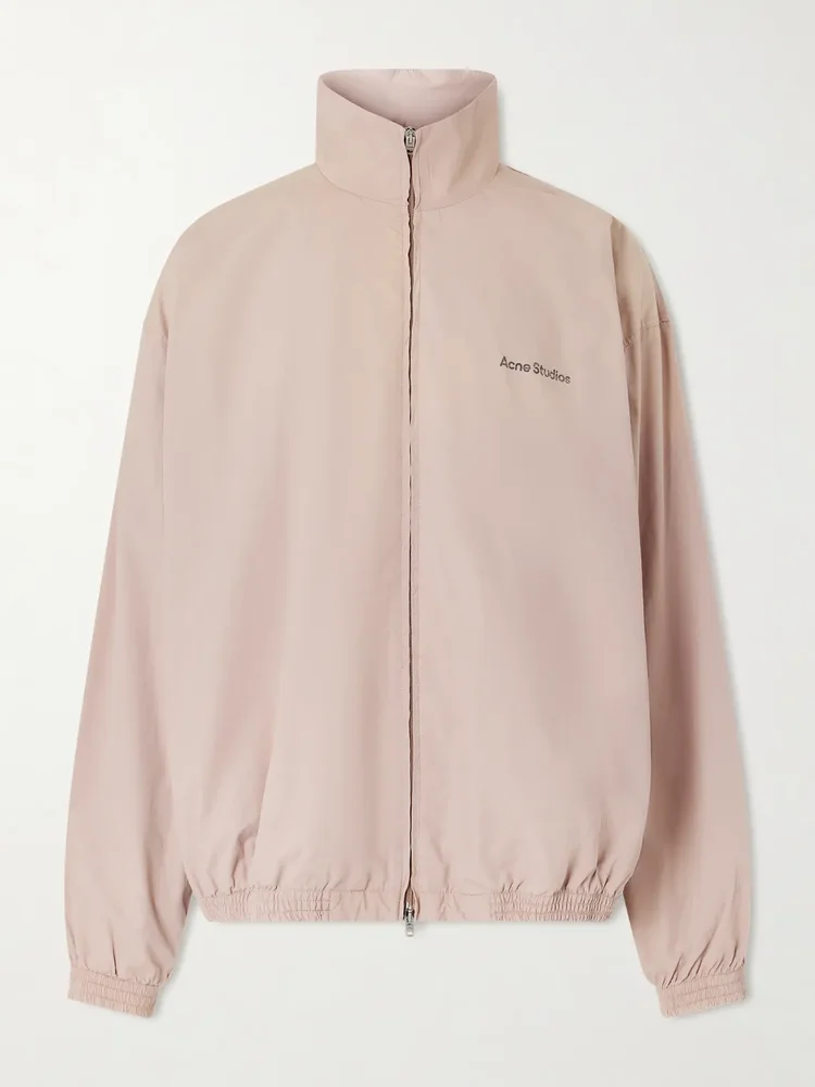 Olando Logo-Print Cotton-Poplin Jacket
