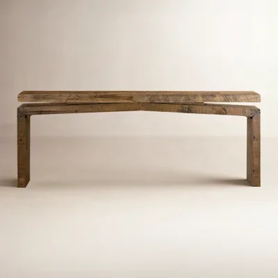 Henn Solid Wood Console Table
