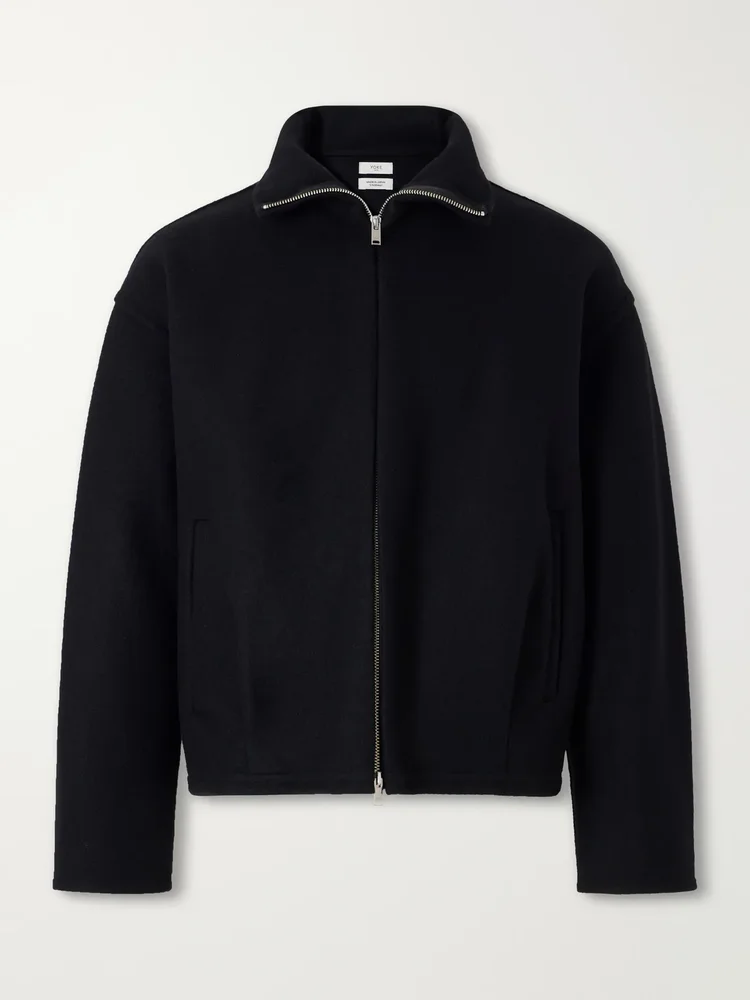 Wool and Cashmere-Blend Felt Blouson Jacket