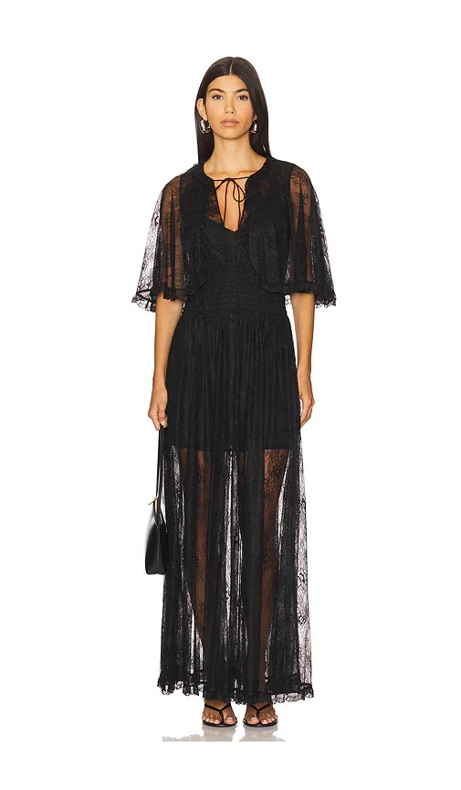 Tissy Lace Gown With Detachable Slip AKNVAS