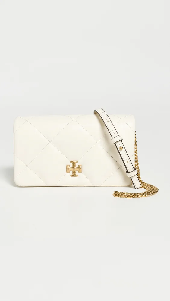 Kira Diamond Quilt Wallet On Chain