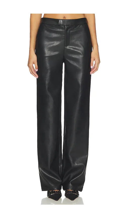 x Emma Leger Greta Faux Leather Pants Lovers and Friends