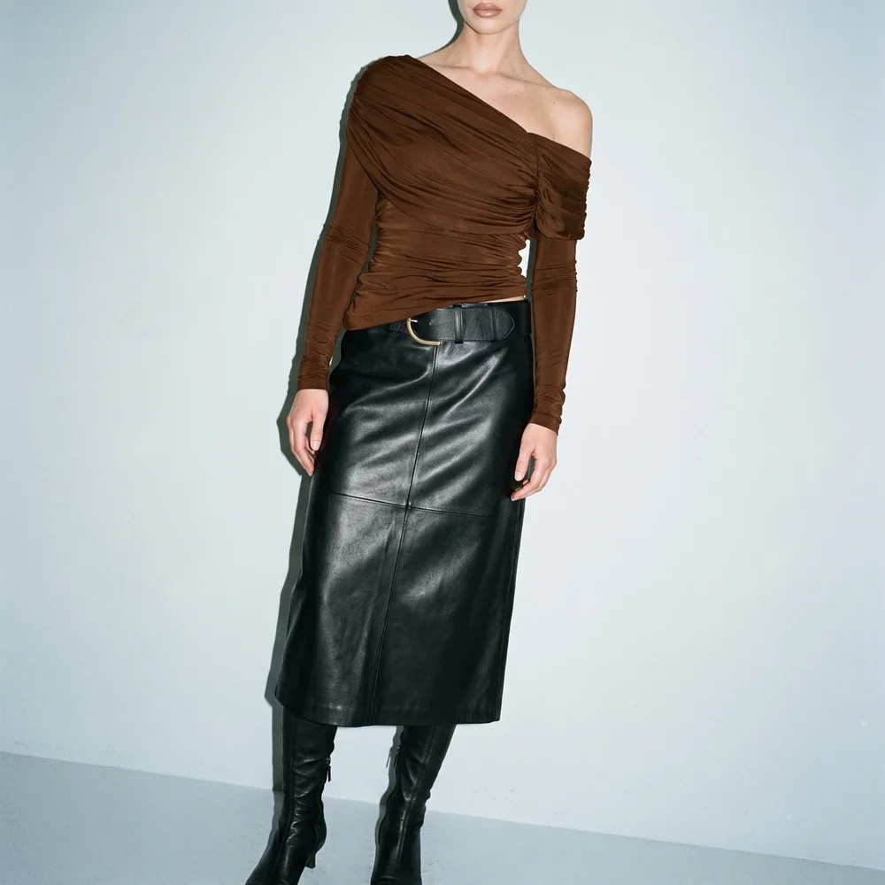 AXIS TOP - BROWN