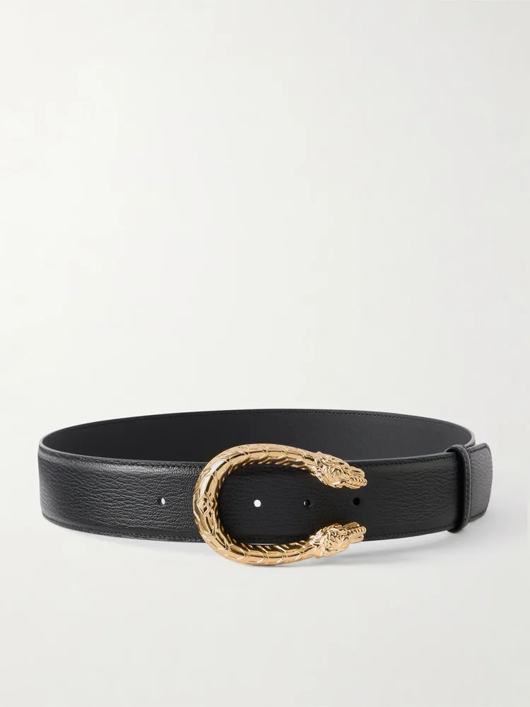 Leather belt