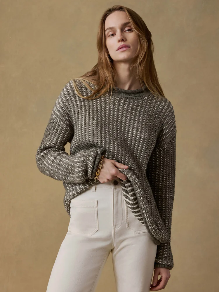 2025 Rollneck™ sweater in stripe