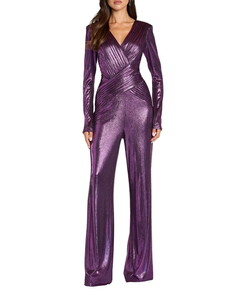 NEW Women's Aderyn Metallic Jersey Jumpsuit