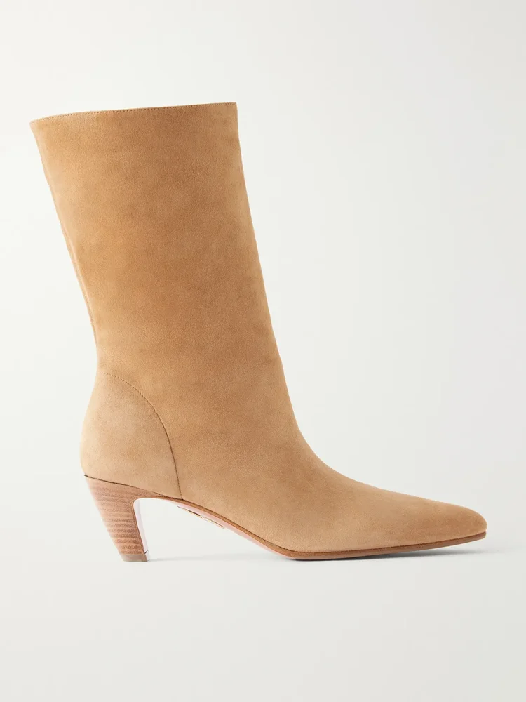 slouchy 50 suede ankle boots
