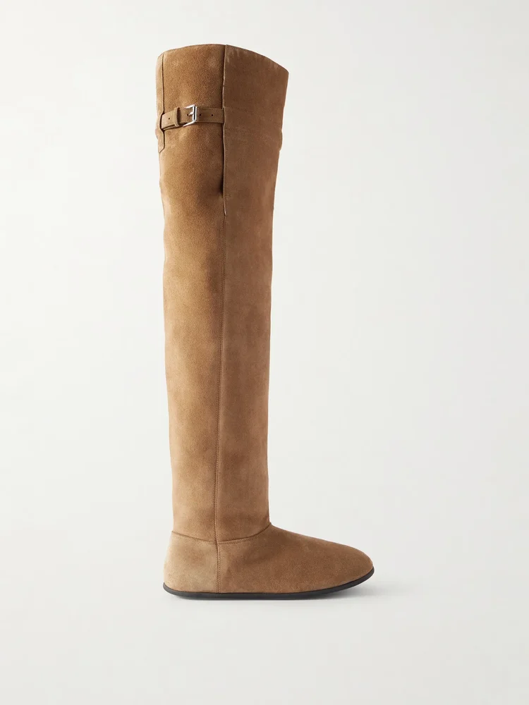 Santiago leather knee boots