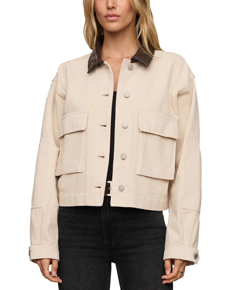 Rey Cropped Chore Jacket